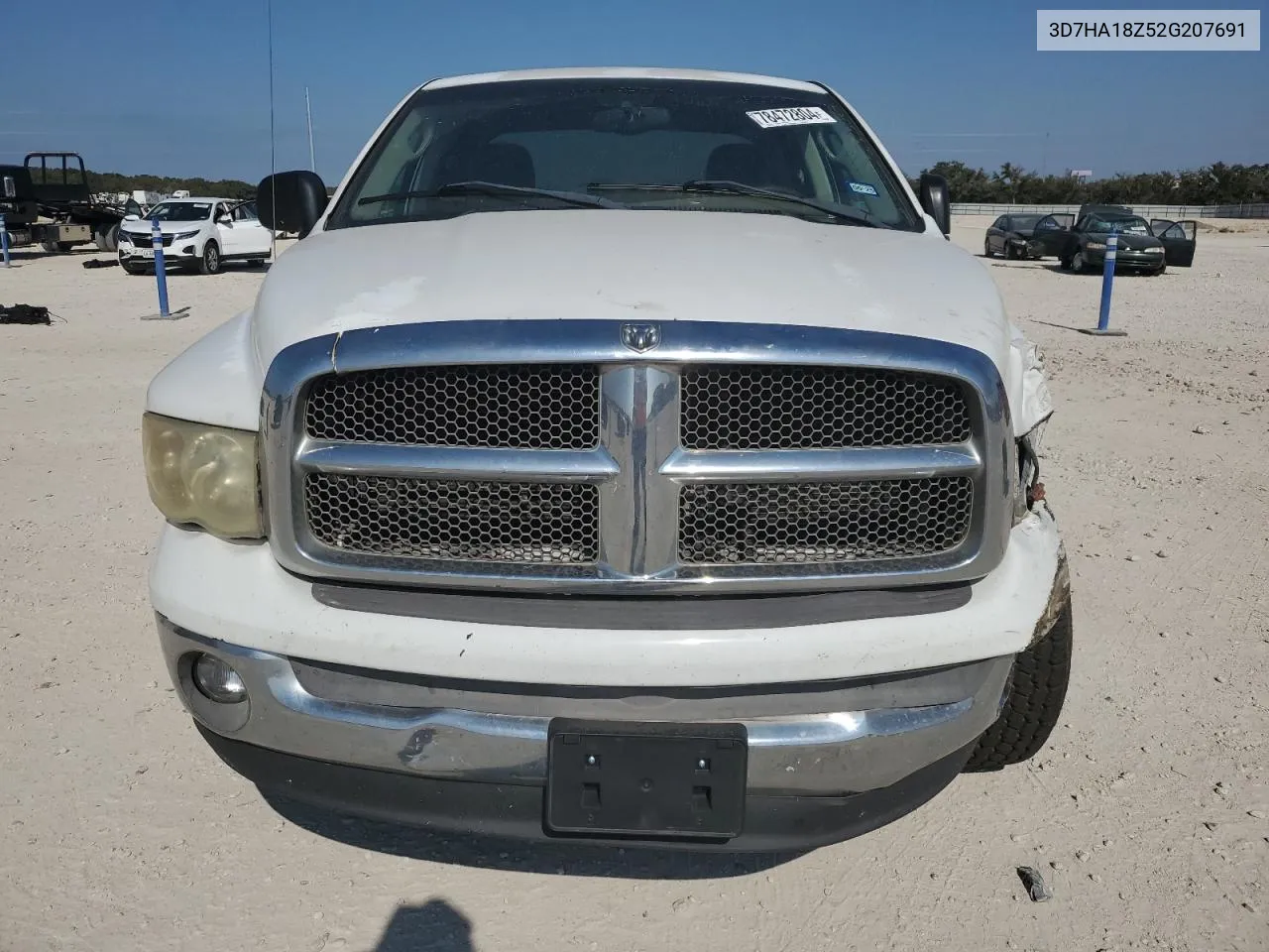 2002 Dodge Ram 1500 VIN: 3D7HA18Z52G207691 Lot: 78472804