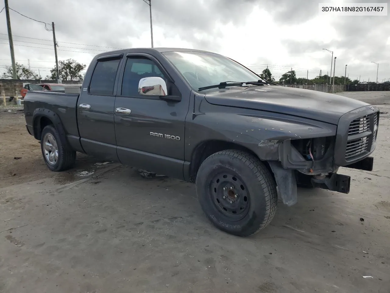 3D7HA18N82G167457 2002 Dodge Ram 1500