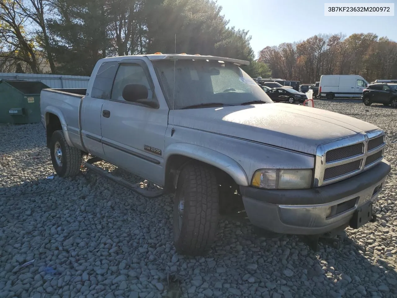 2002 Dodge Ram 2500 VIN: 3B7KF23632M200972 Lot: 79068864