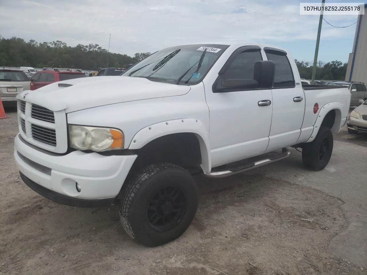 2002 Dodge Ram 1500 VIN: 1D7HU18Z52J255178 Lot: 79507344