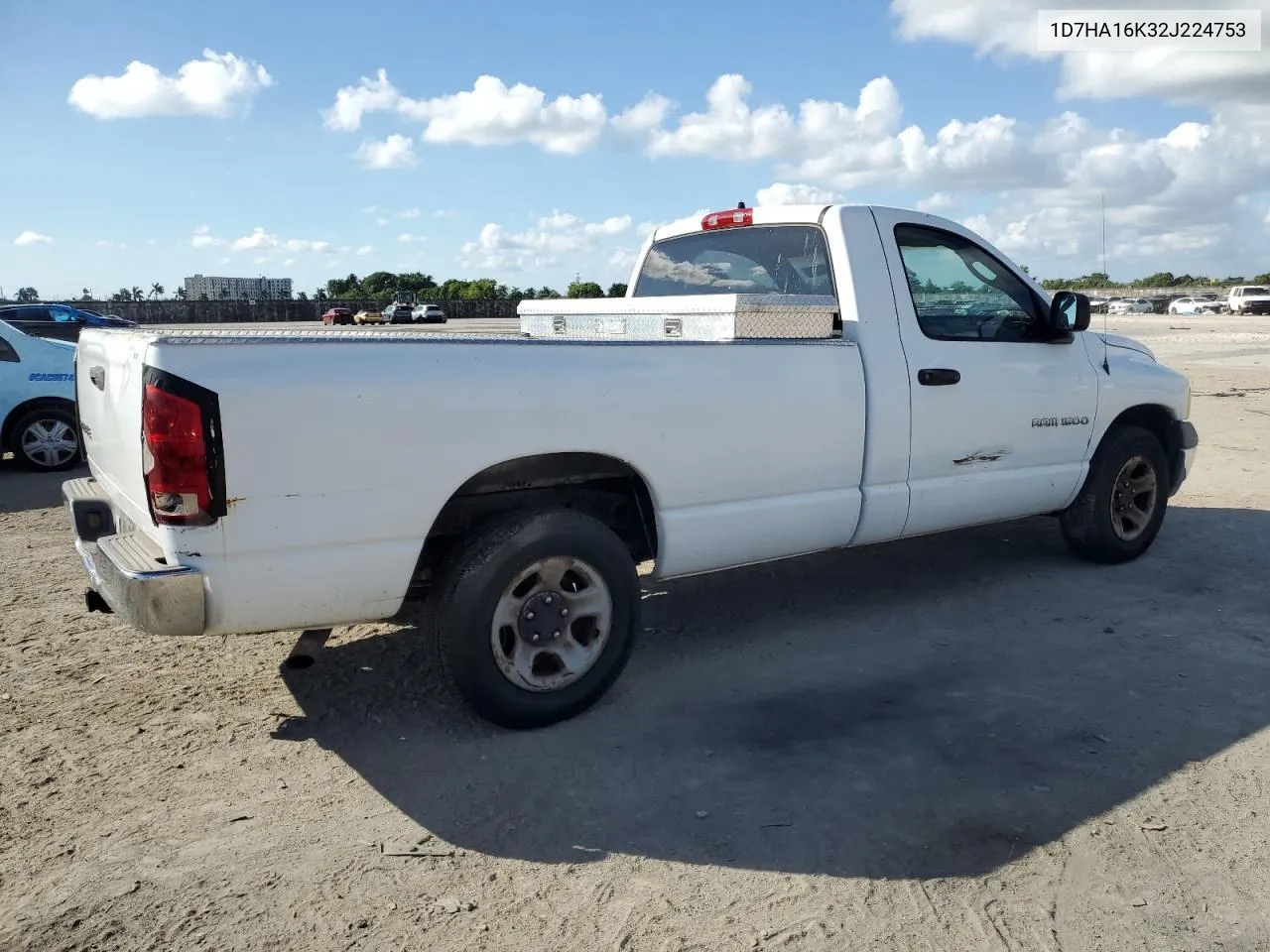 2002 Dodge Ram 1500 VIN: 1D7HA16K32J224753 Lot: 79841324