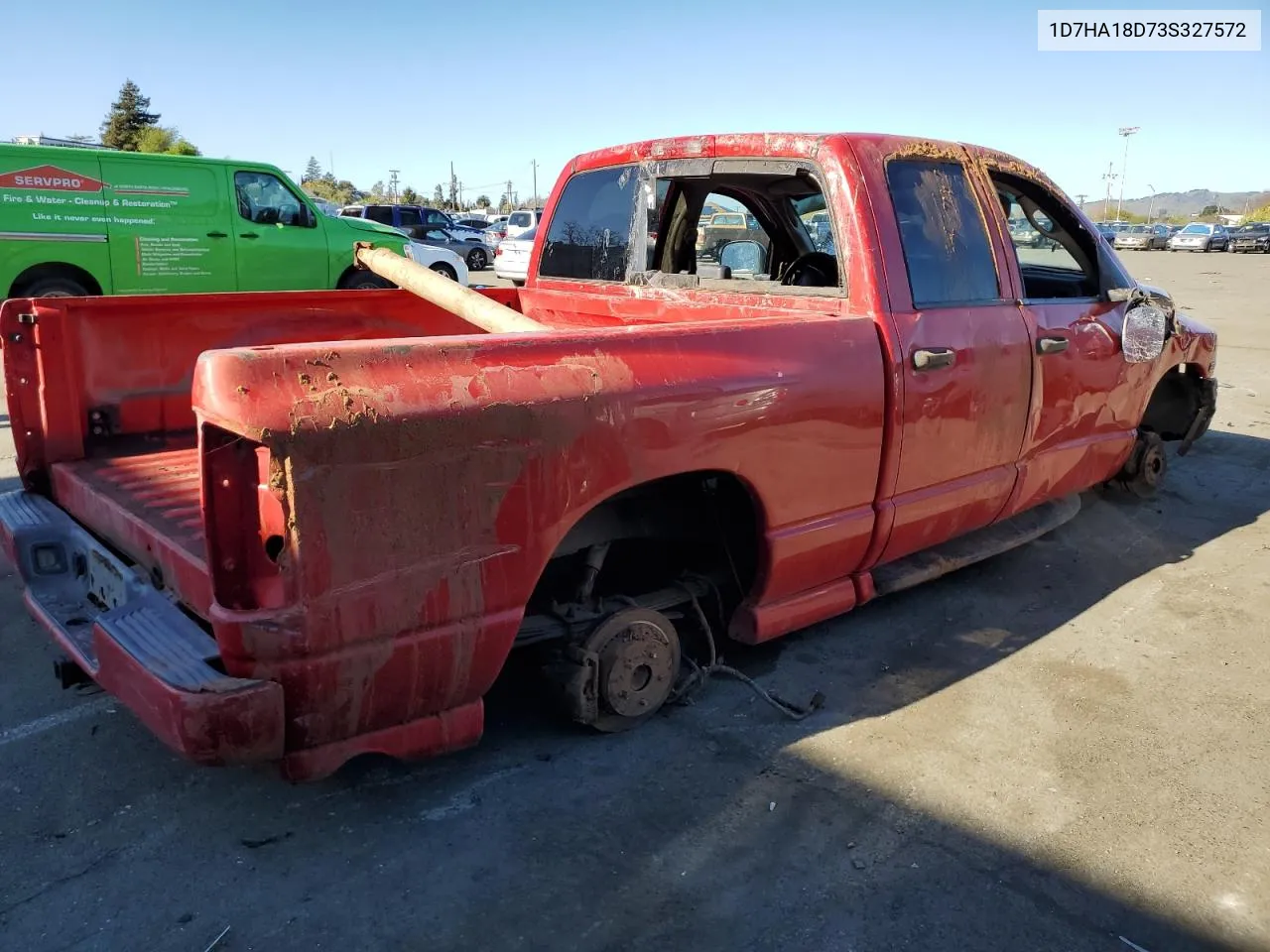 2003 Dodge Ram 1500 St VIN: 1D7HA18D73S327572 Lot: 47188044