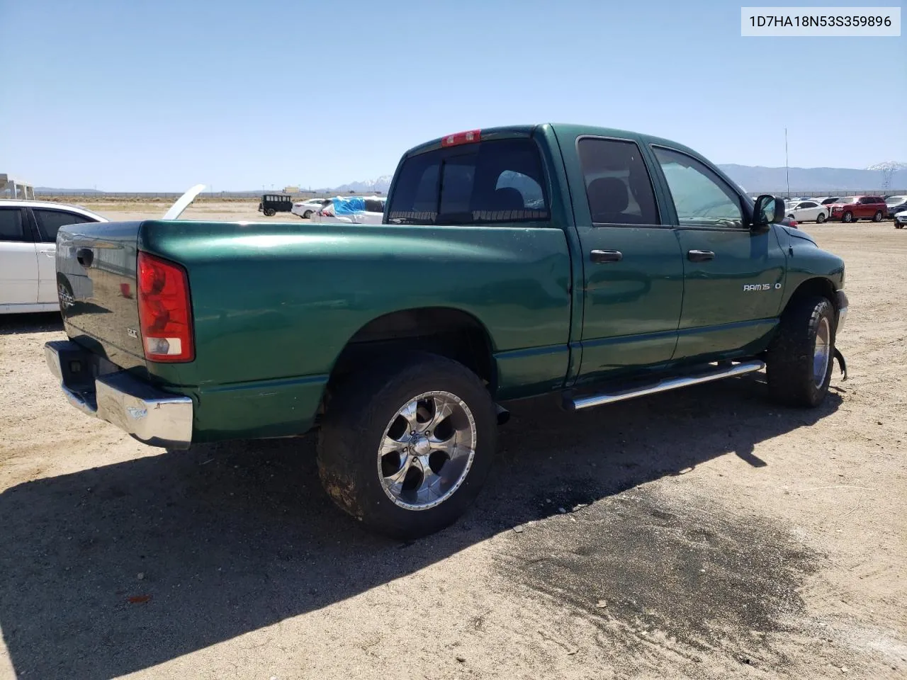 2003 Dodge Ram 1500 St VIN: 1D7HA18N53S359896 Lot: 53104374