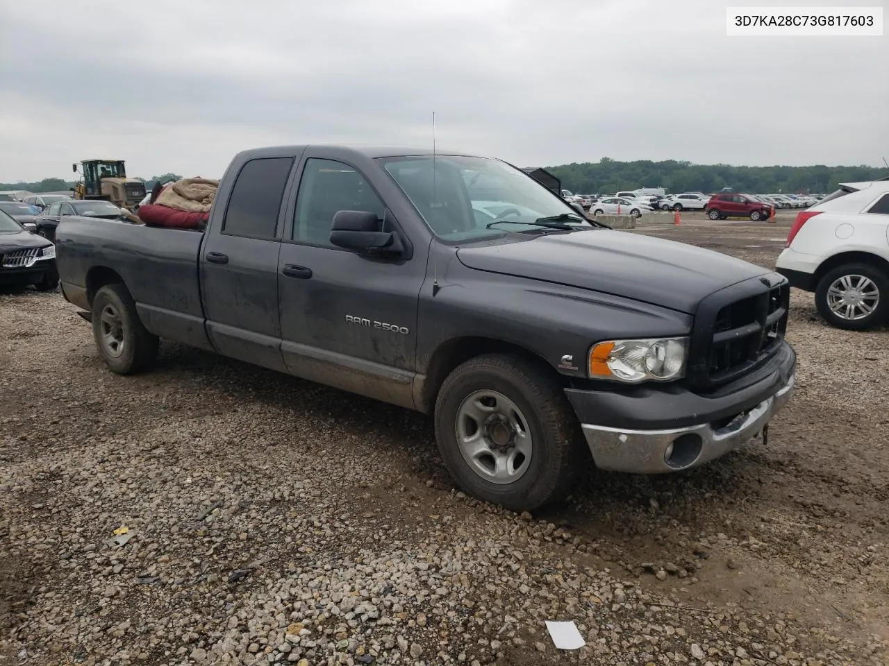 2003 Dodge Ram 2500 St VIN: 3D7KA28C73G817603 Lot: 54809574