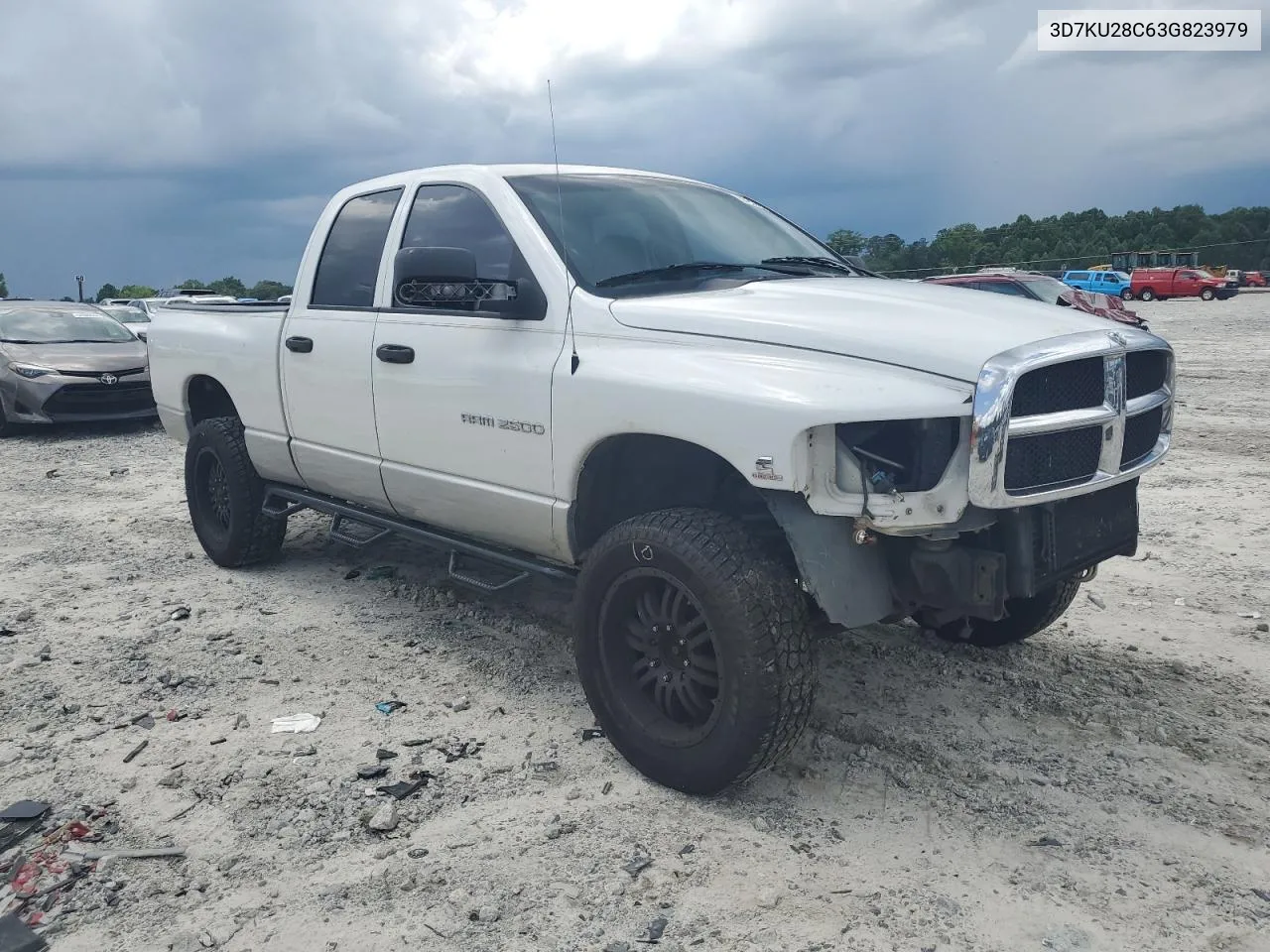 2003 Dodge Ram 2500 St VIN: 3D7KU28C63G823979 Lot: 57298024