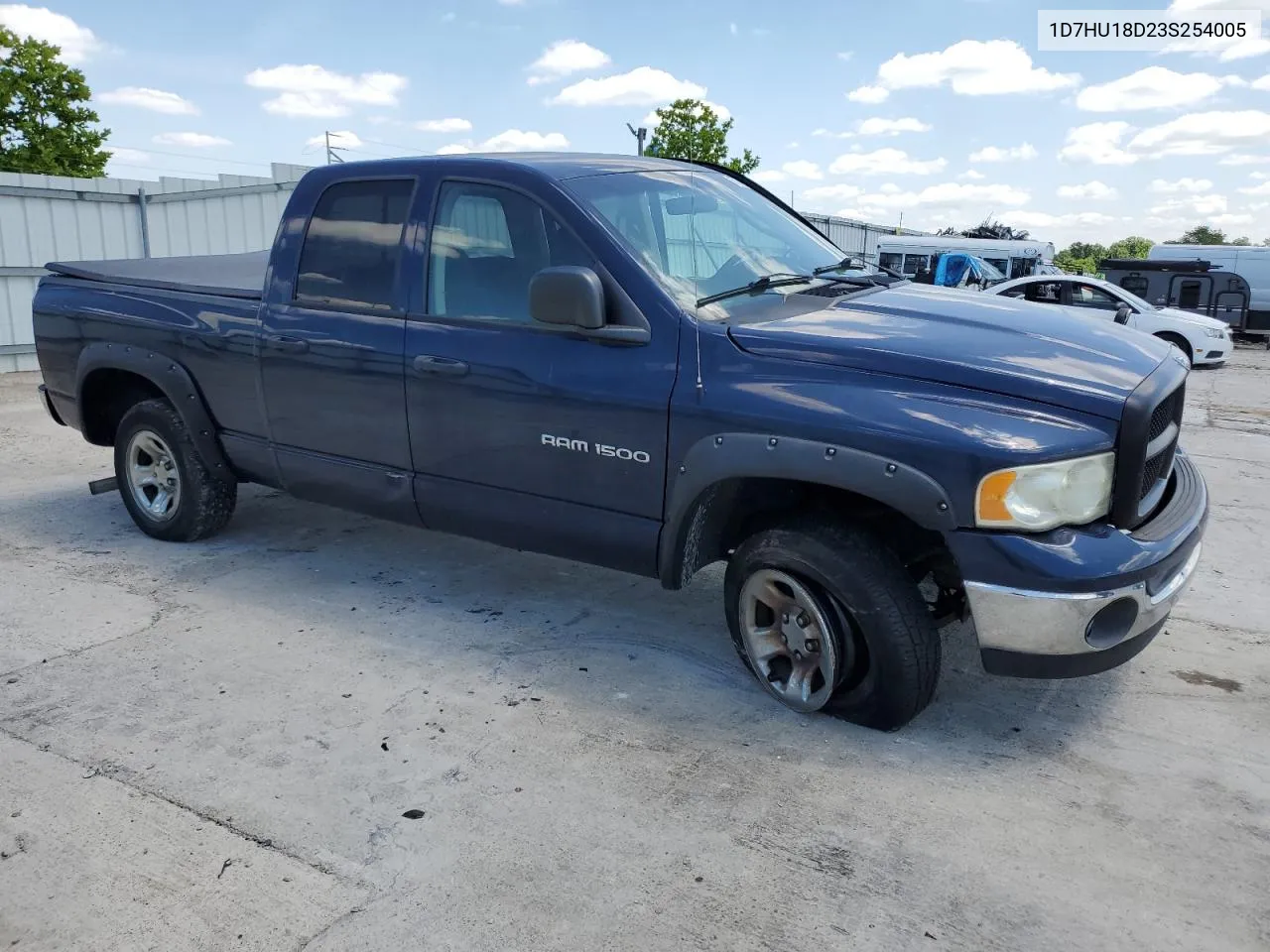 2003 Dodge Ram 1500 St VIN: 1D7HU18D23S254005 Lot: 58131684