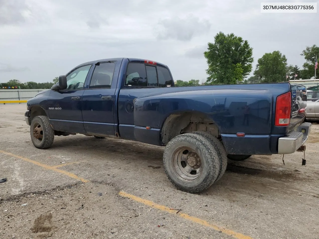 2003 Dodge Ram 3500 St VIN: 3D7MU48C83G775356 Lot: 60374164