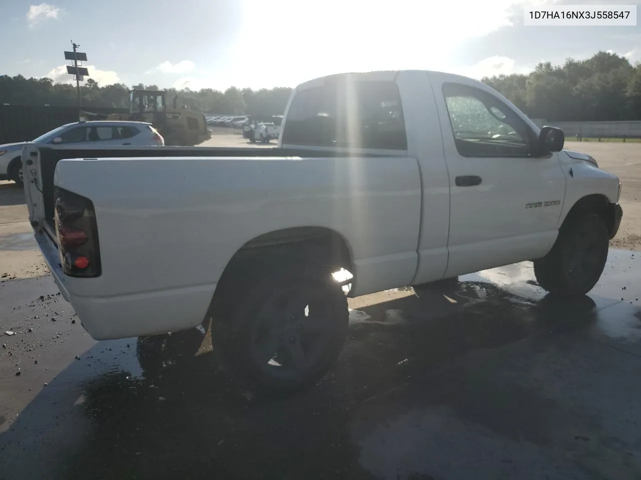 2003 Dodge Ram 1500 St VIN: 1D7HA16NX3J558547 Lot: 62076044