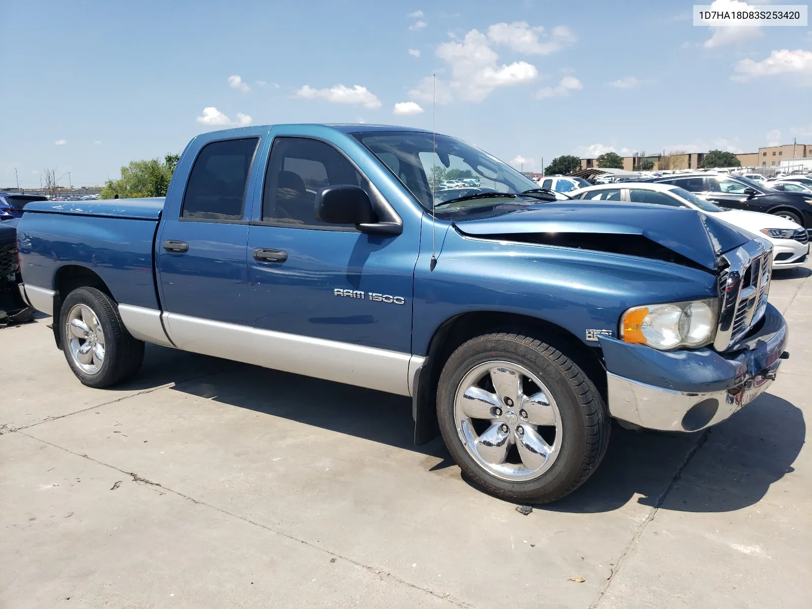 2003 Dodge Ram 1500 St VIN: 1D7HA18D83S253420 Lot: 62337464