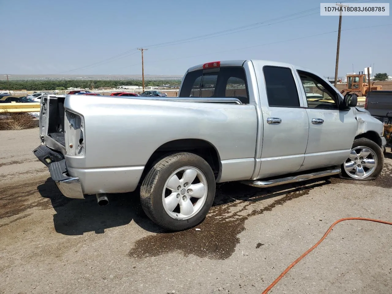 2003 Dodge Ram 1500 St VIN: 1D7HA18D83J608785 Lot: 63439644