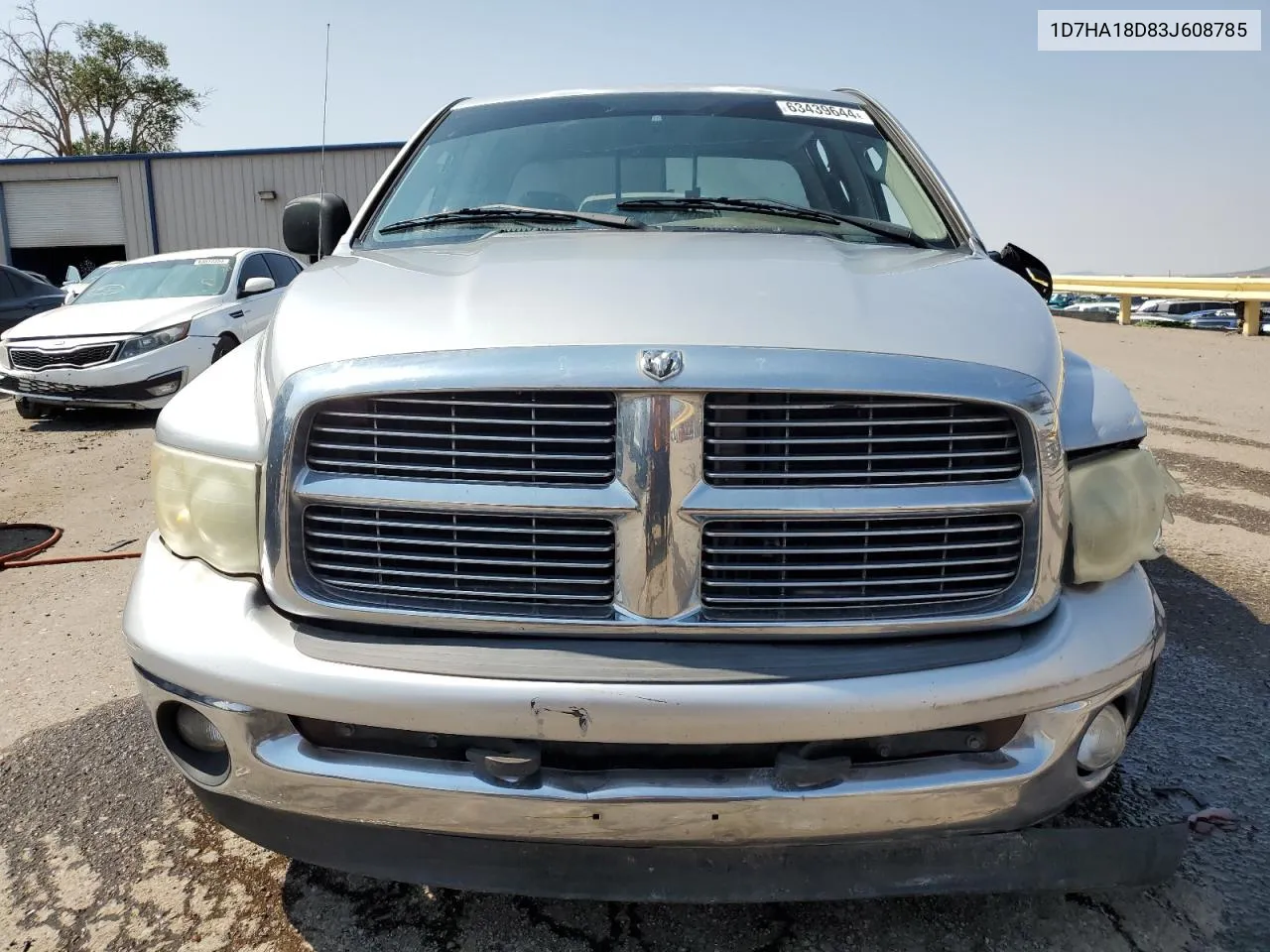 2003 Dodge Ram 1500 St VIN: 1D7HA18D83J608785 Lot: 63439644