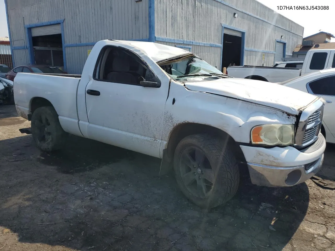 2003 Dodge Ram 1500 St VIN: 1D7HA16N63J543088 Lot: 64643584