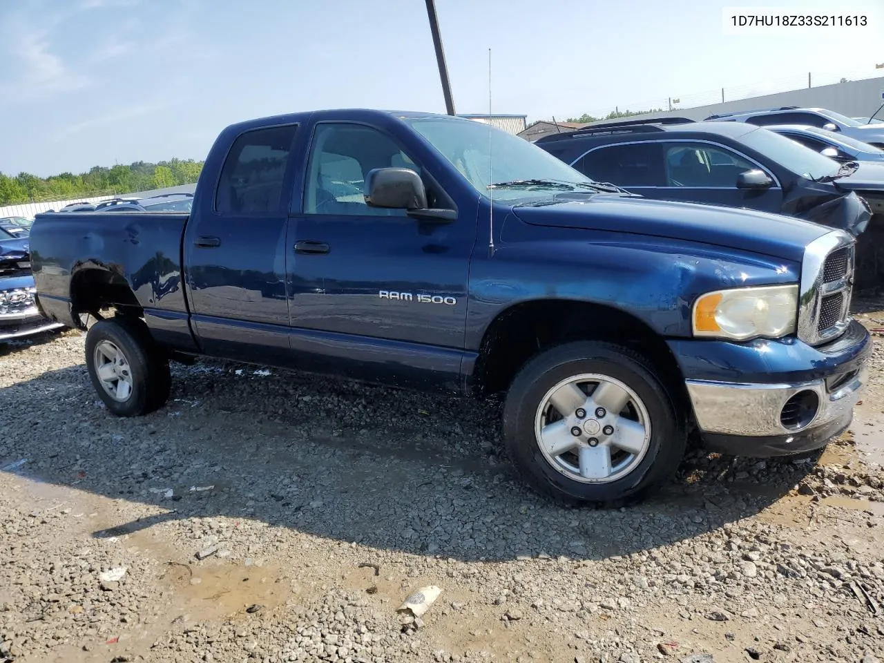 2003 Dodge Ram 1500 St VIN: 1D7HU18Z33S211613 Lot: 65407264