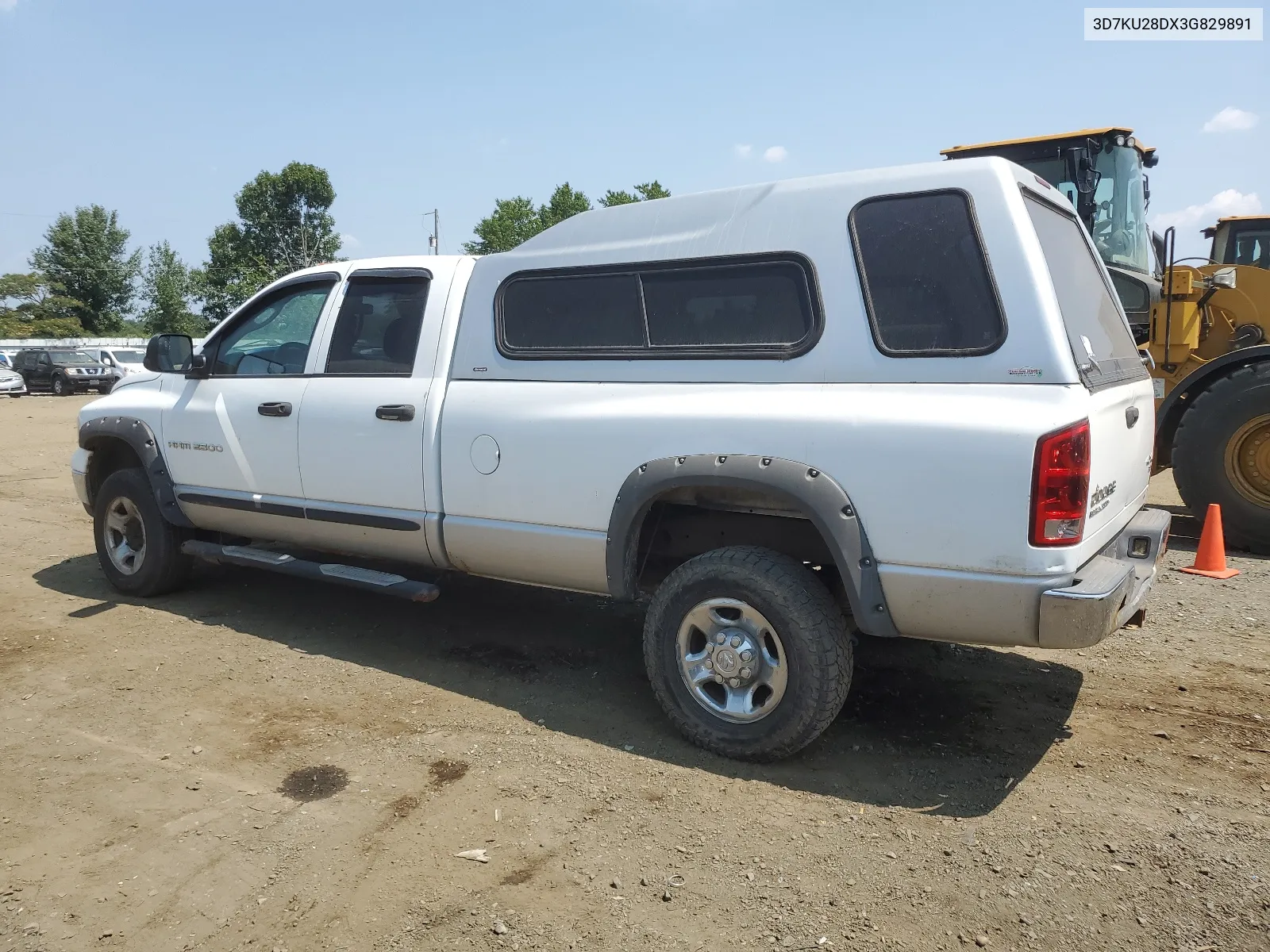 2003 Dodge Ram 2500 St VIN: 3D7KU28DX3G829891 Lot: 65756324