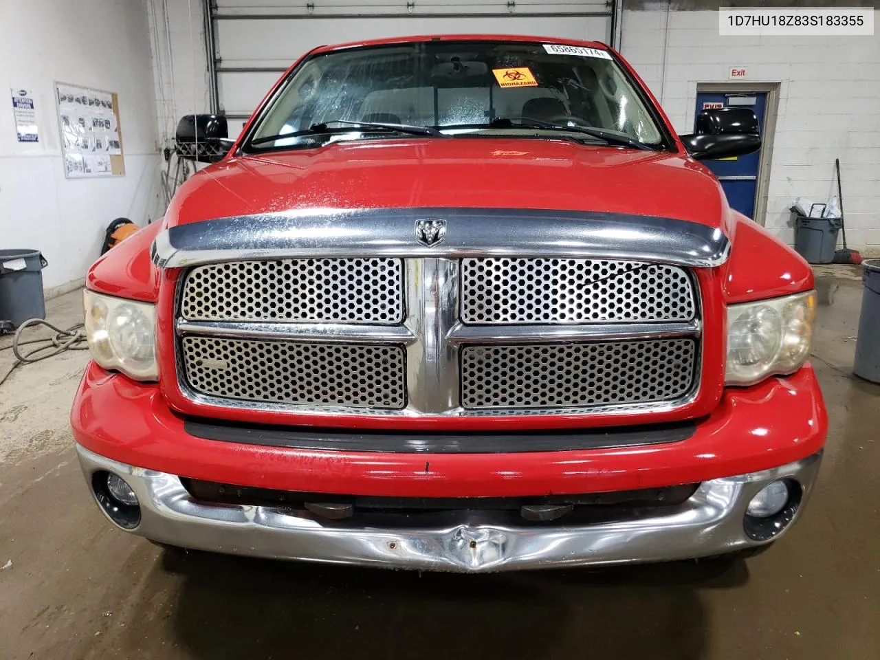 2003 Dodge Ram 1500 St VIN: 1D7HU18Z83S183355 Lot: 65865174