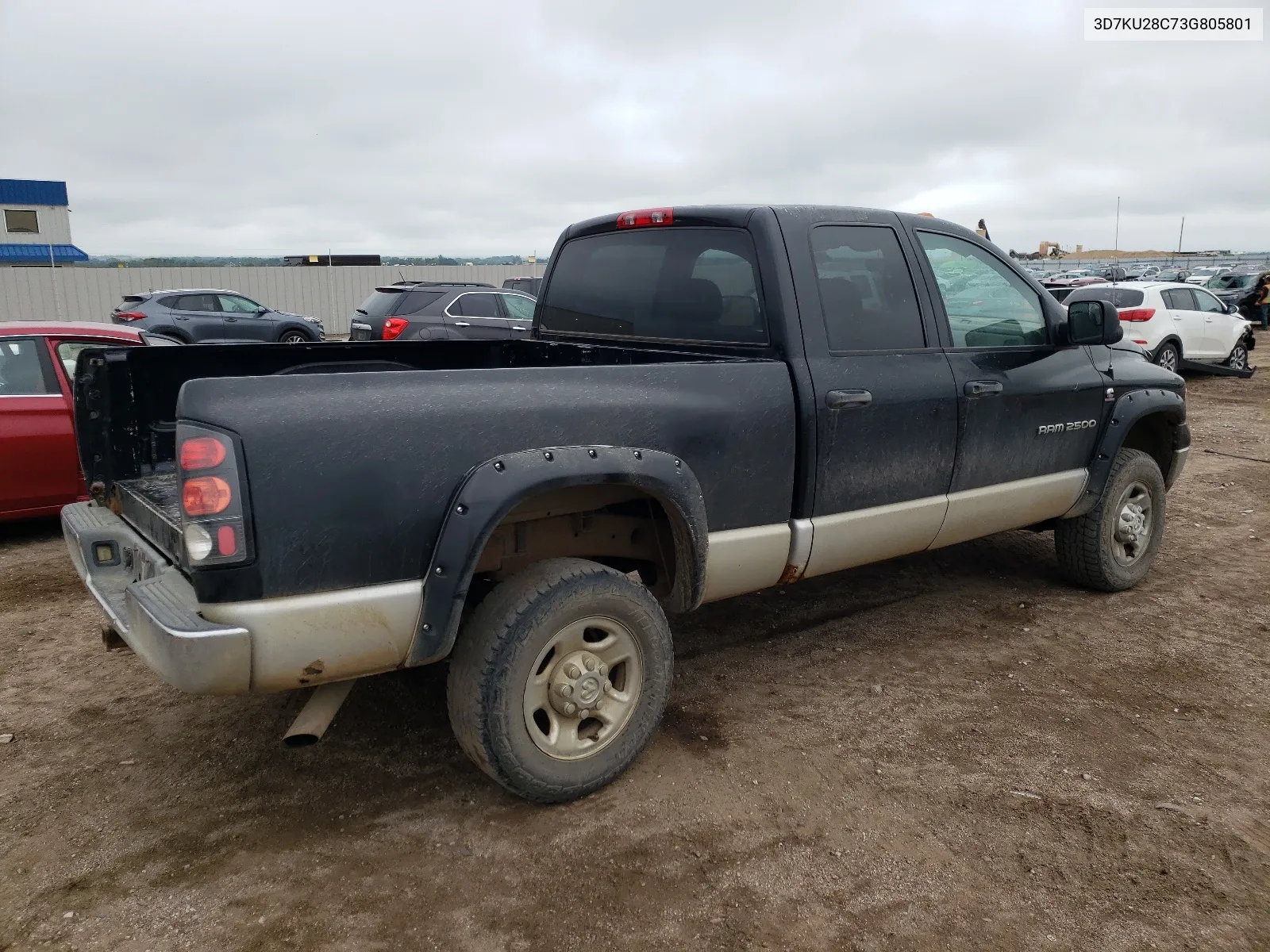 2003 Dodge Ram 2500 St VIN: 3D7KU28C73G805801 Lot: 66163574