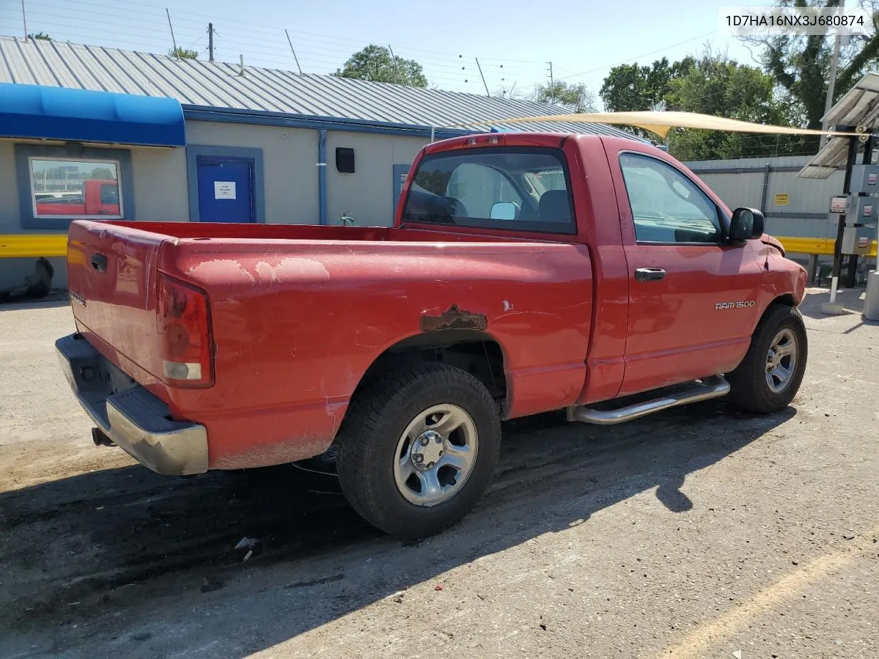 2003 Dodge Ram 1500 St VIN: 1D7HA16NX3J680874 Lot: 66494894