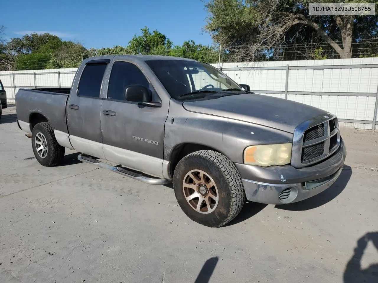 2003 Dodge Ram 1500 St VIN: 1D7HA18Z93J508755 Lot: 67155674