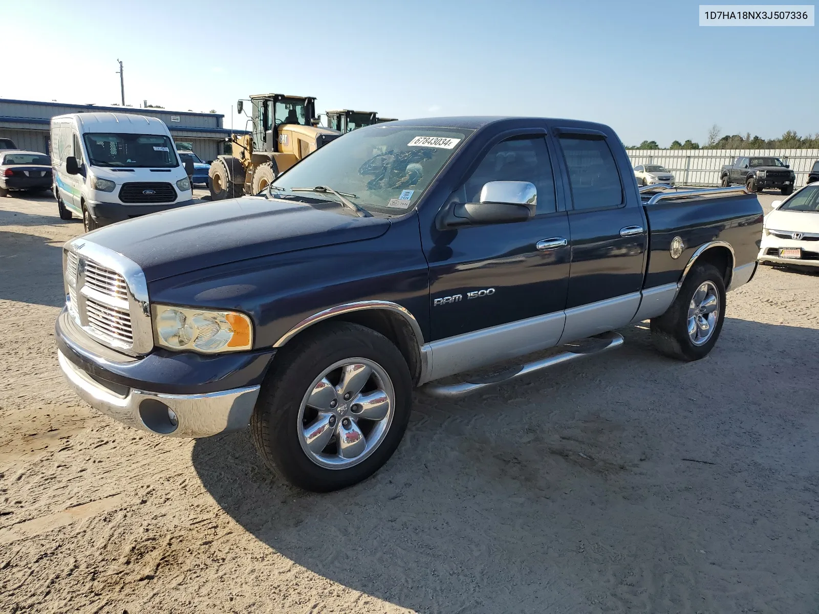 2003 Dodge Ram 1500 St VIN: 1D7HA18NX3J507336 Lot: 67843034