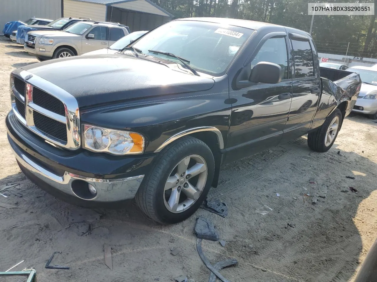 2003 Dodge Ram 1500 St VIN: 1D7HA18DX3S290551 Lot: 68410034