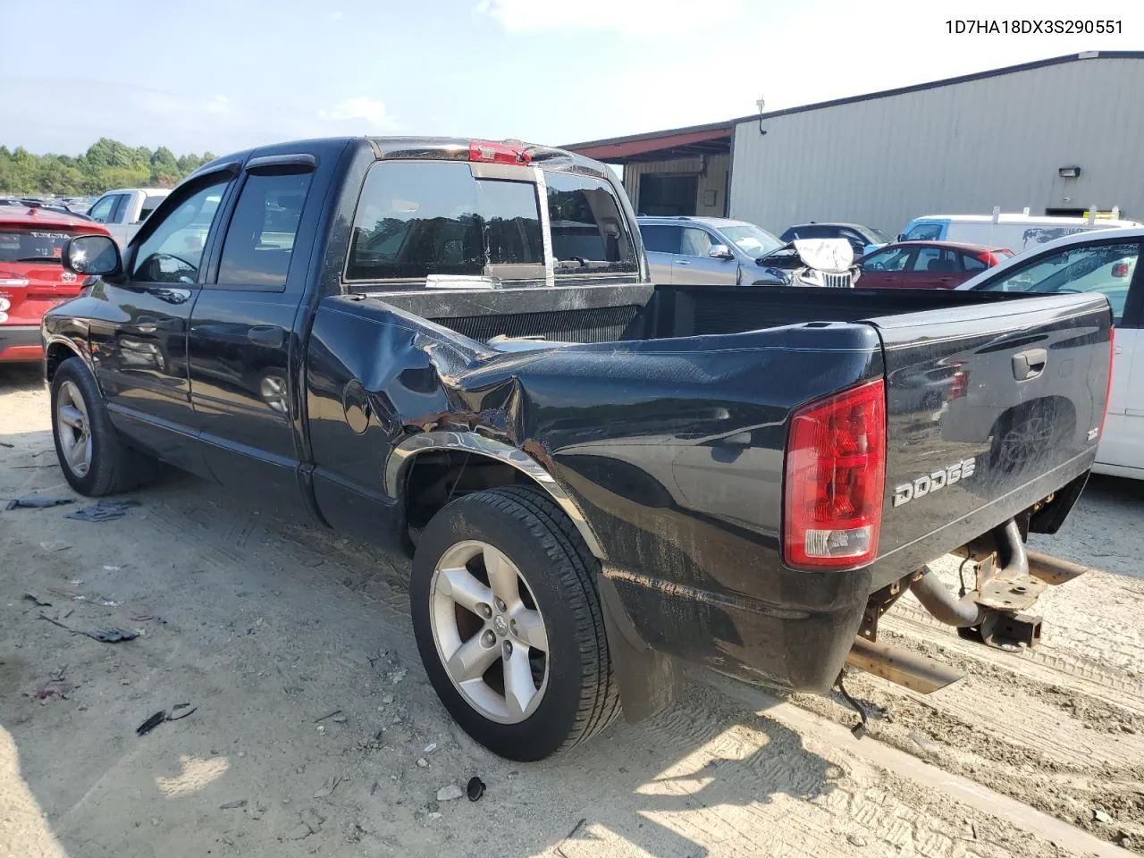 1D7HA18DX3S290551 2003 Dodge Ram 1500 St