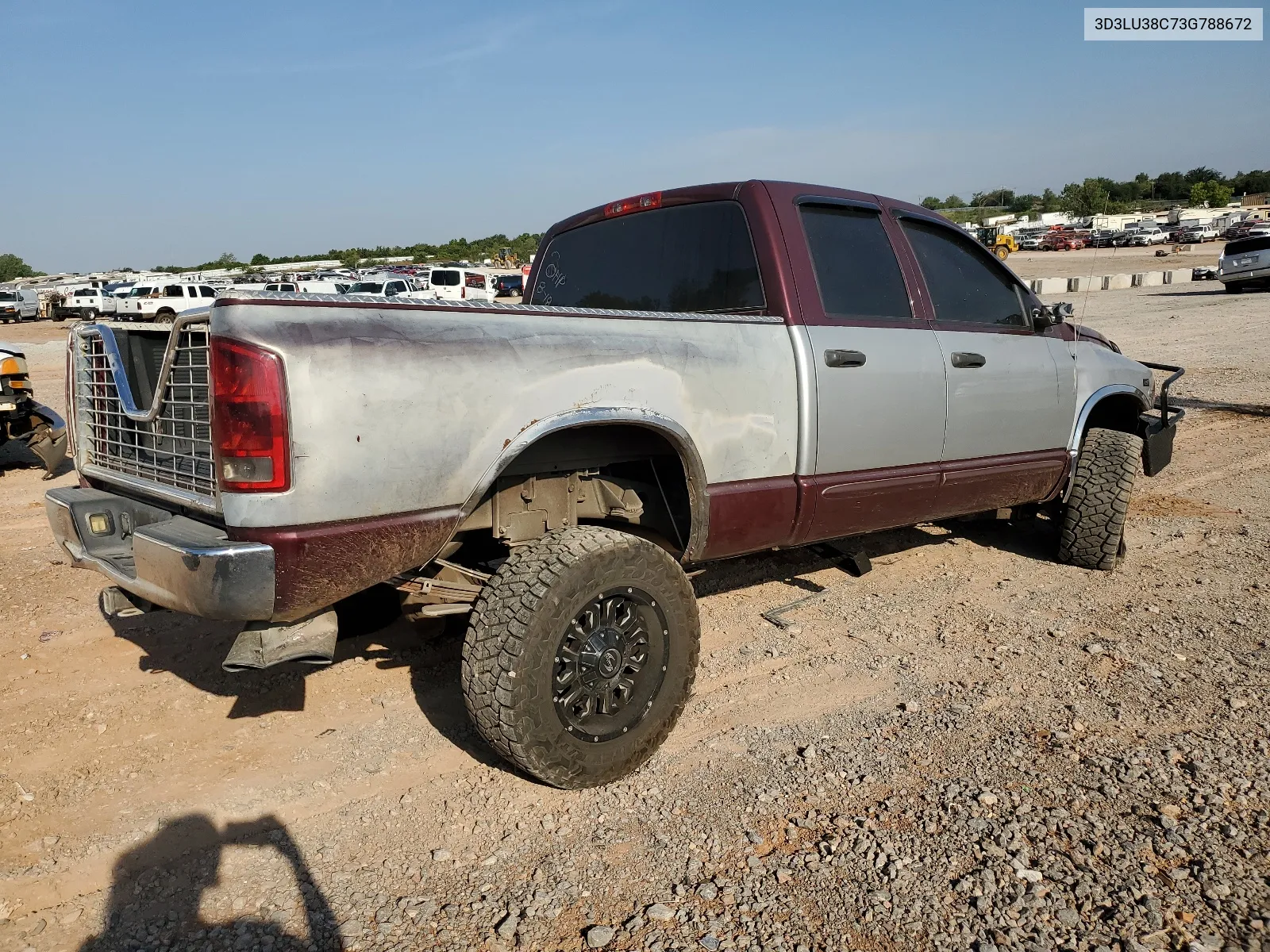 2003 Dodge Ram 3500 St VIN: 3D3LU38C73G788672 Lot: 68523844