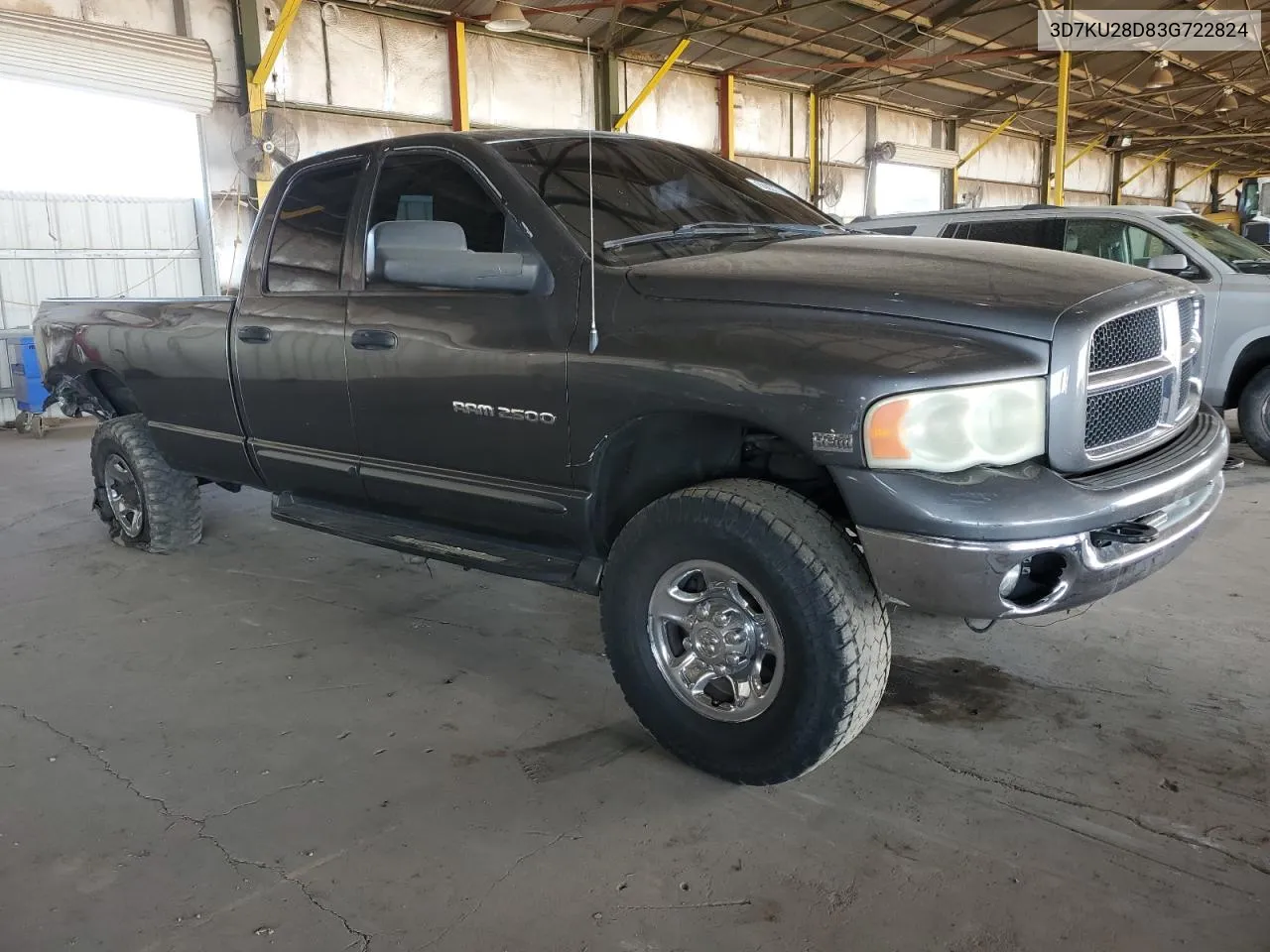 2003 Dodge Ram 2500 St VIN: 3D7KU28D83G722824 Lot: 68857714