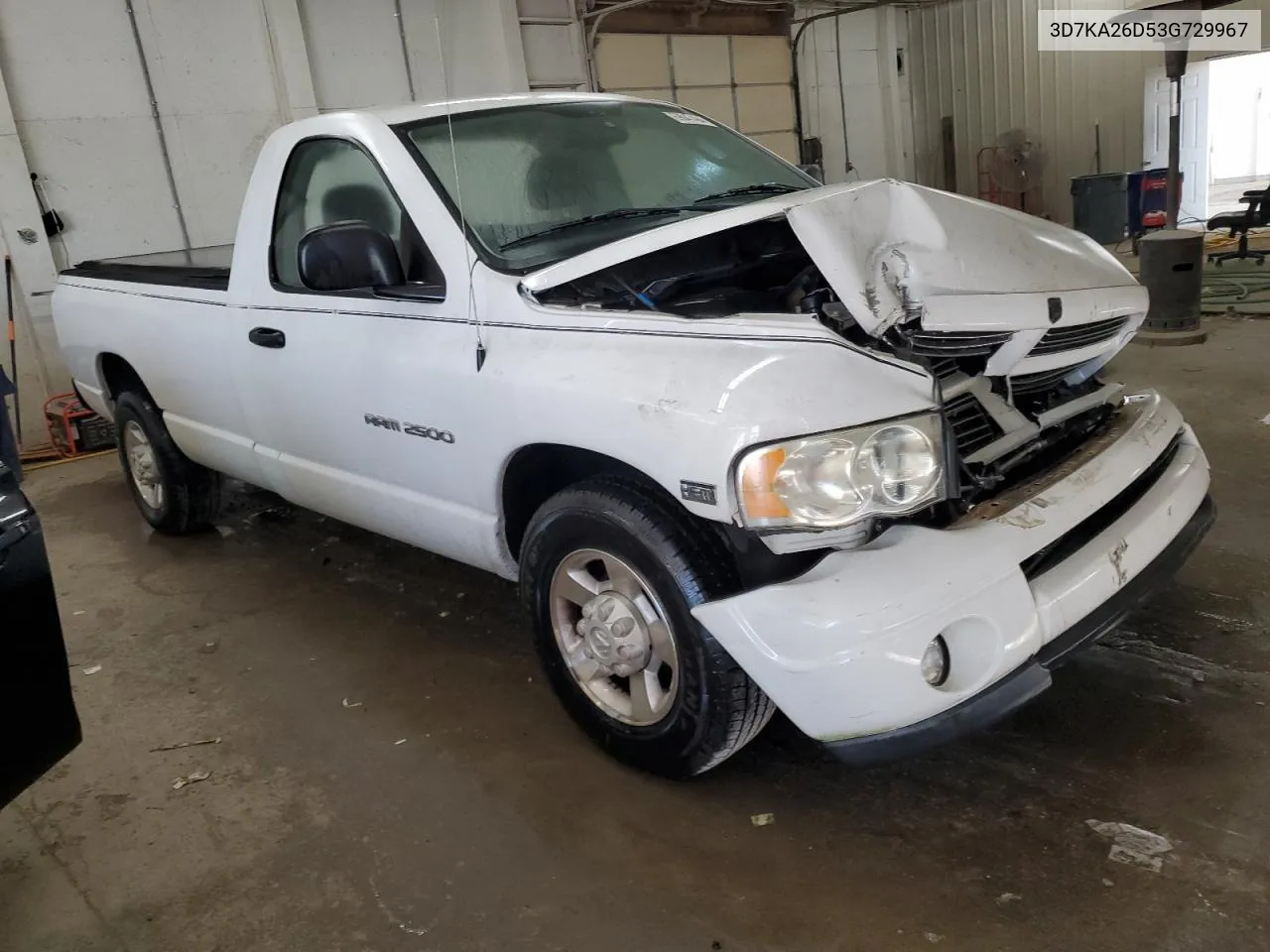 2003 Dodge Ram 2500 St VIN: 3D7KA26D53G729967 Lot: 69047484