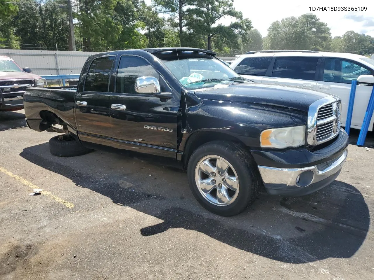 2003 Dodge Ram 1500 St VIN: 1D7HA18D93S365109 Lot: 69326694