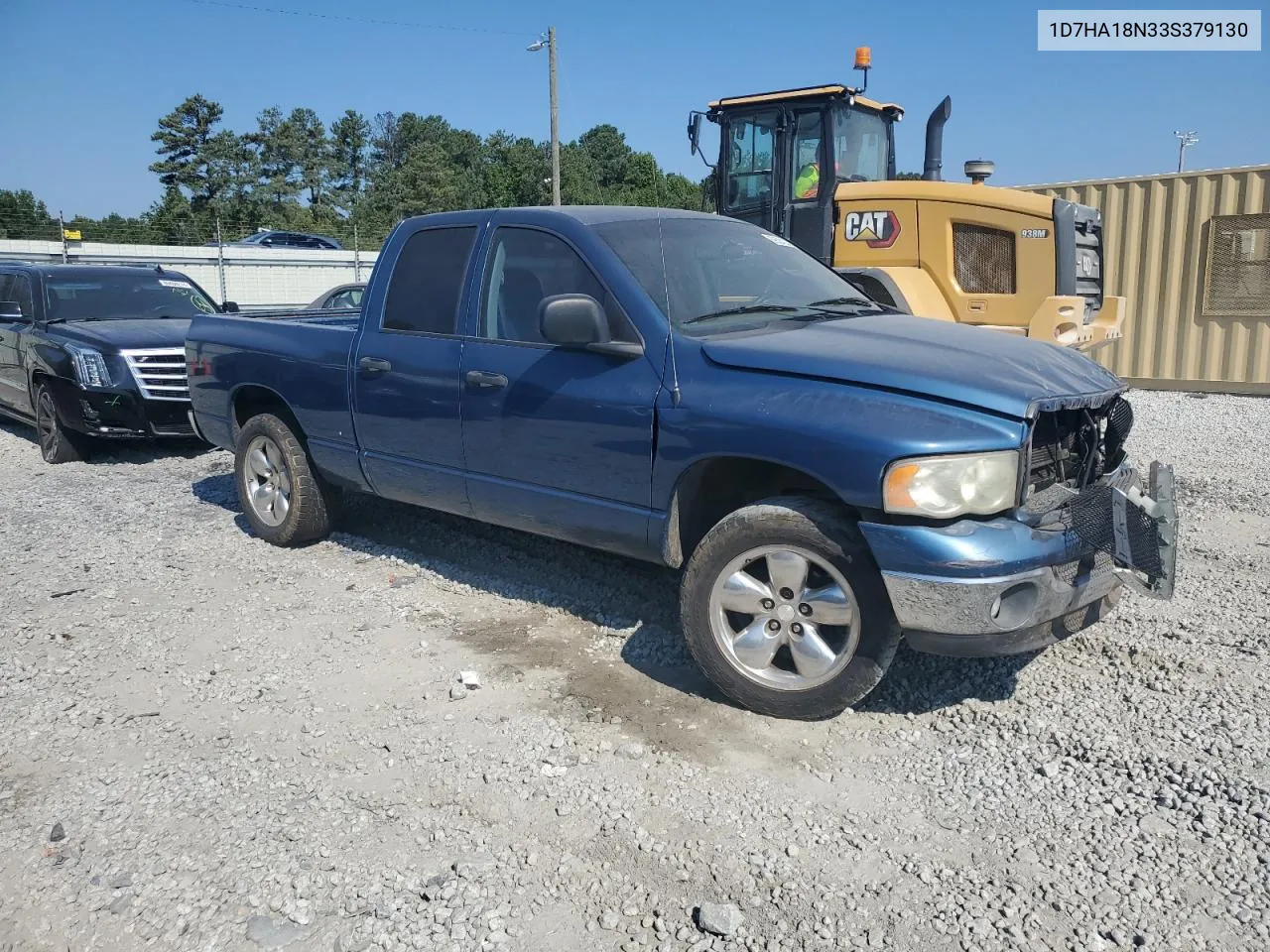 2003 Dodge Ram 1500 St VIN: 1D7HA18N33S379130 Lot: 69504224