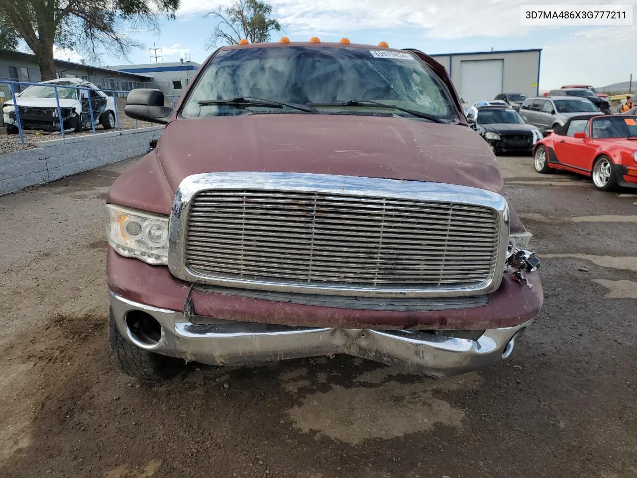 2003 Dodge Ram 3500 St VIN: 3D7MA486X3G777211 Lot: 69519454