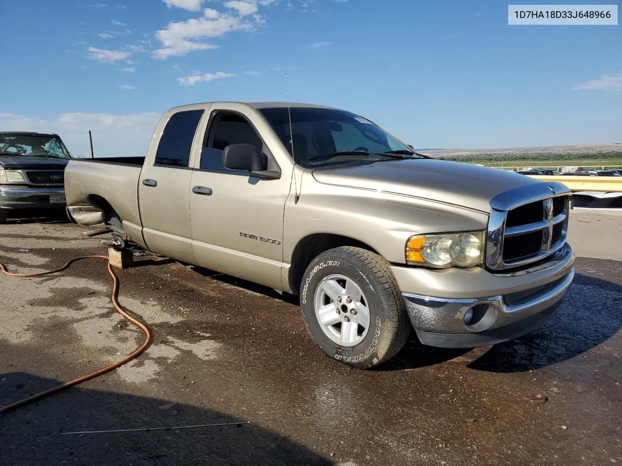 1D7HA18D33J648966 2003 Dodge Ram 1500 St