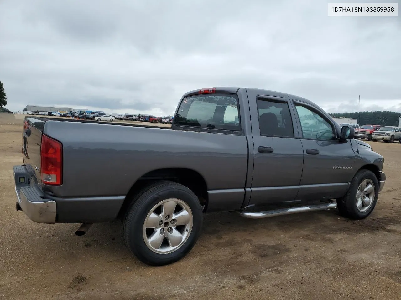 2003 Dodge Ram 1500 St VIN: 1D7HA18N13S359958 Lot: 69886444