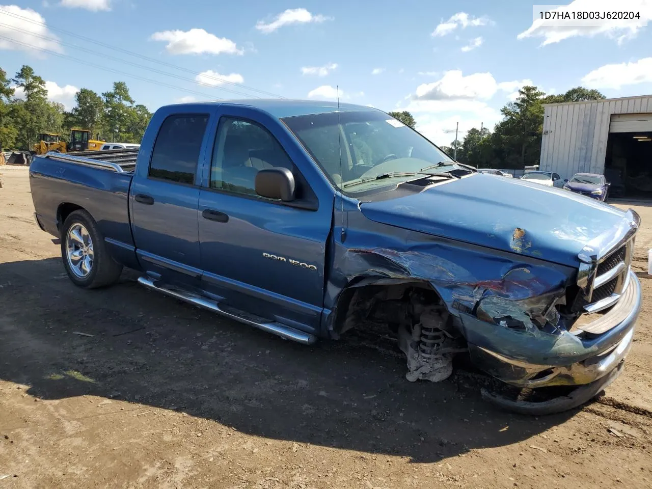 2003 Dodge Ram 1500 St VIN: 1D7HA18D03J620204 Lot: 70473864