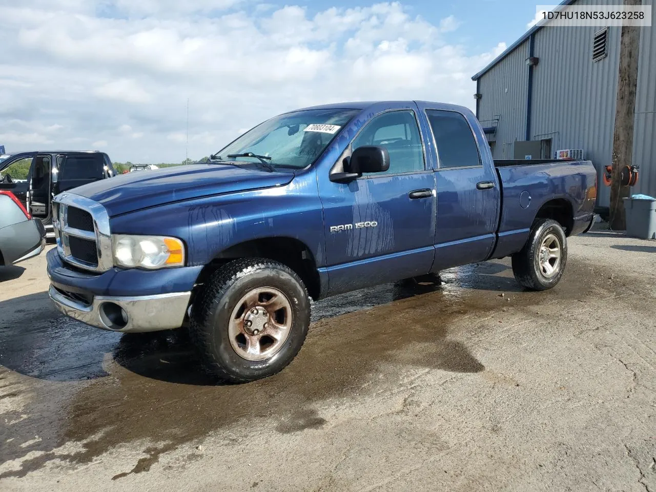 2003 Dodge Ram 1500 St VIN: 1D7HU18N53J623258 Lot: 70803104