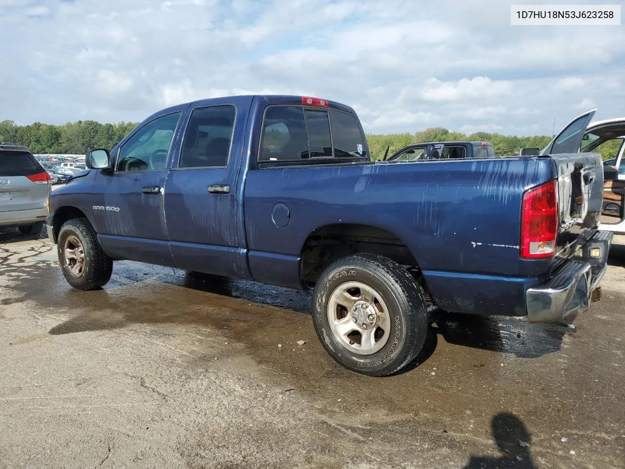 2003 Dodge Ram 1500 St VIN: 1D7HU18N53J623258 Lot: 70803104