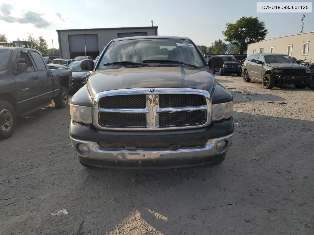 2003 Dodge Ram 1500 St VIN: 1D7HU18D93J601125 Lot: 71095004