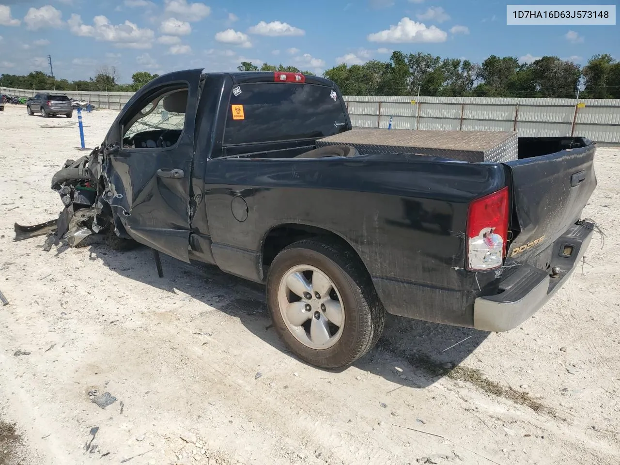 2003 Dodge Ram 1500 St VIN: 1D7HA16D63J573148 Lot: 71168264