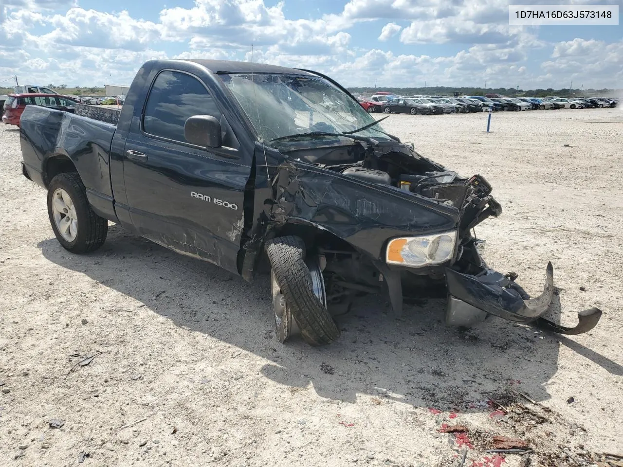 2003 Dodge Ram 1500 St VIN: 1D7HA16D63J573148 Lot: 71168264