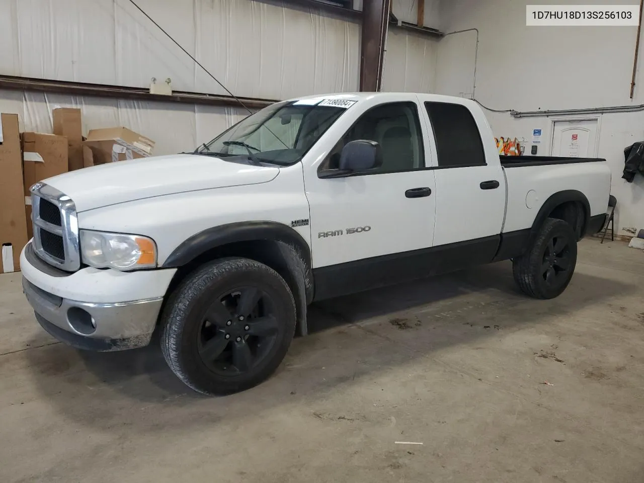 2003 Dodge Ram 1500 St VIN: 1D7HU18D13S256103 Lot: 71390084