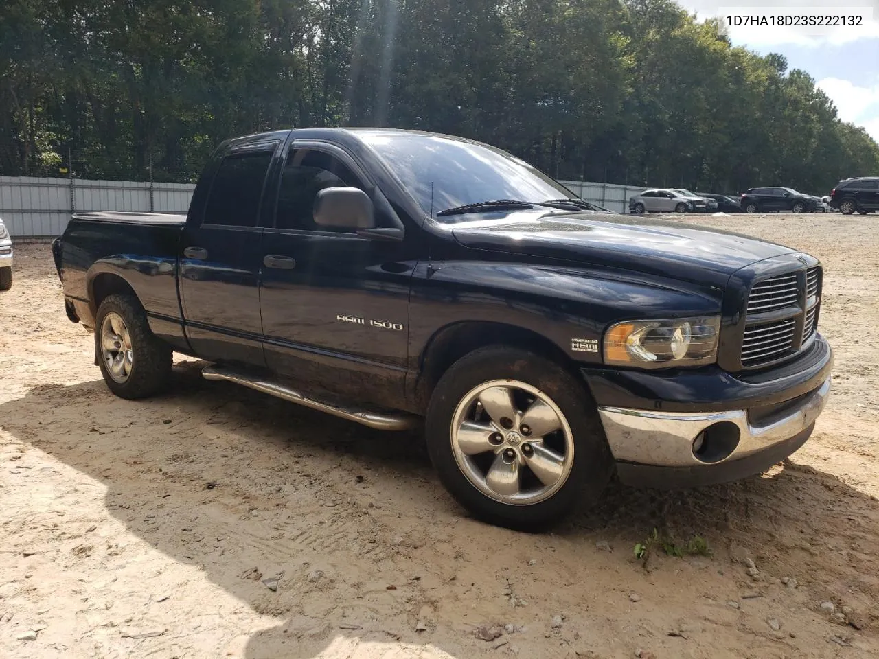 2003 Dodge Ram 1500 St VIN: 1D7HA18D23S222132 Lot: 71686924