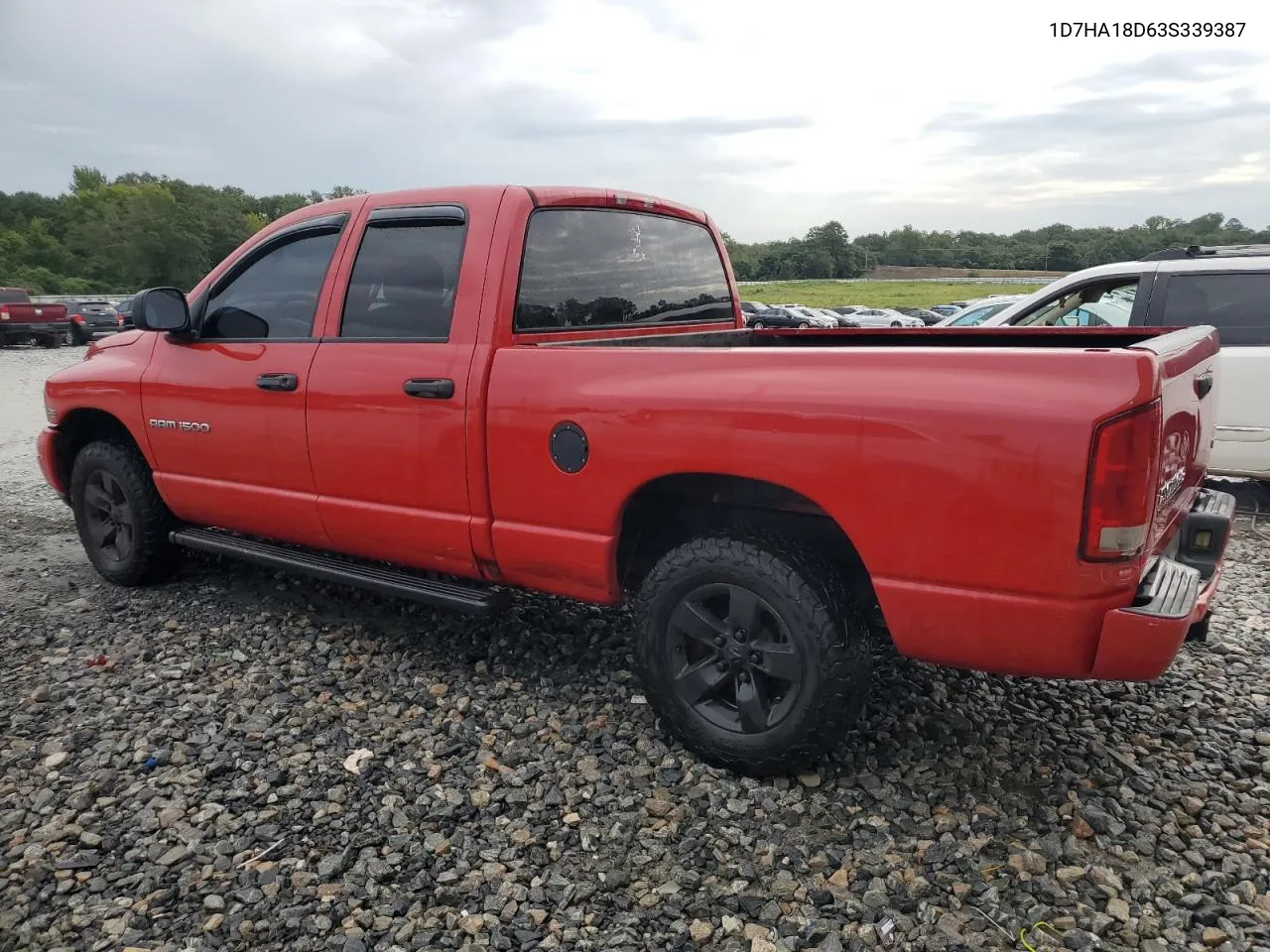 2003 Dodge Ram 1500 St VIN: 1D7HA18D63S339387 Lot: 71724964