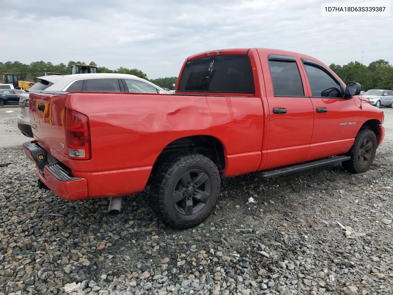 2003 Dodge Ram 1500 St VIN: 1D7HA18D63S339387 Lot: 71724964