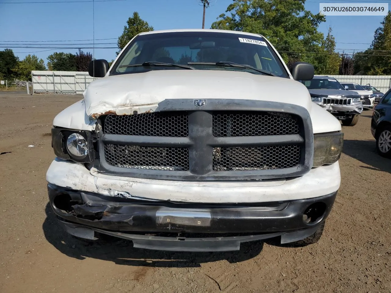 3D7KU26D03G746649 2003 Dodge Ram 2500 St