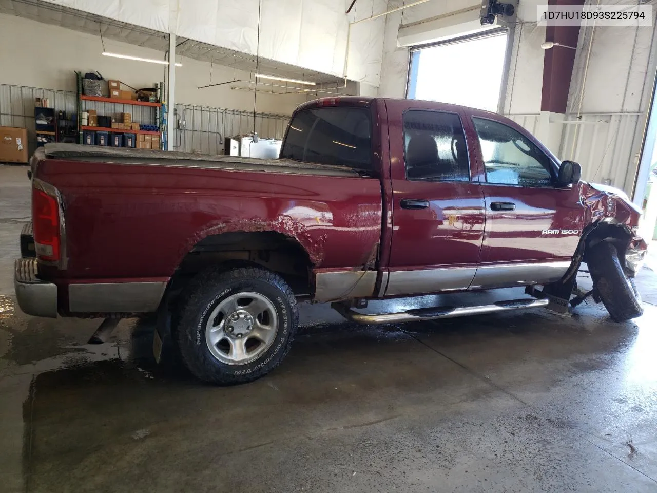 2003 Dodge Ram 1500 St VIN: 1D7HU18D93S225794 Lot: 72450964