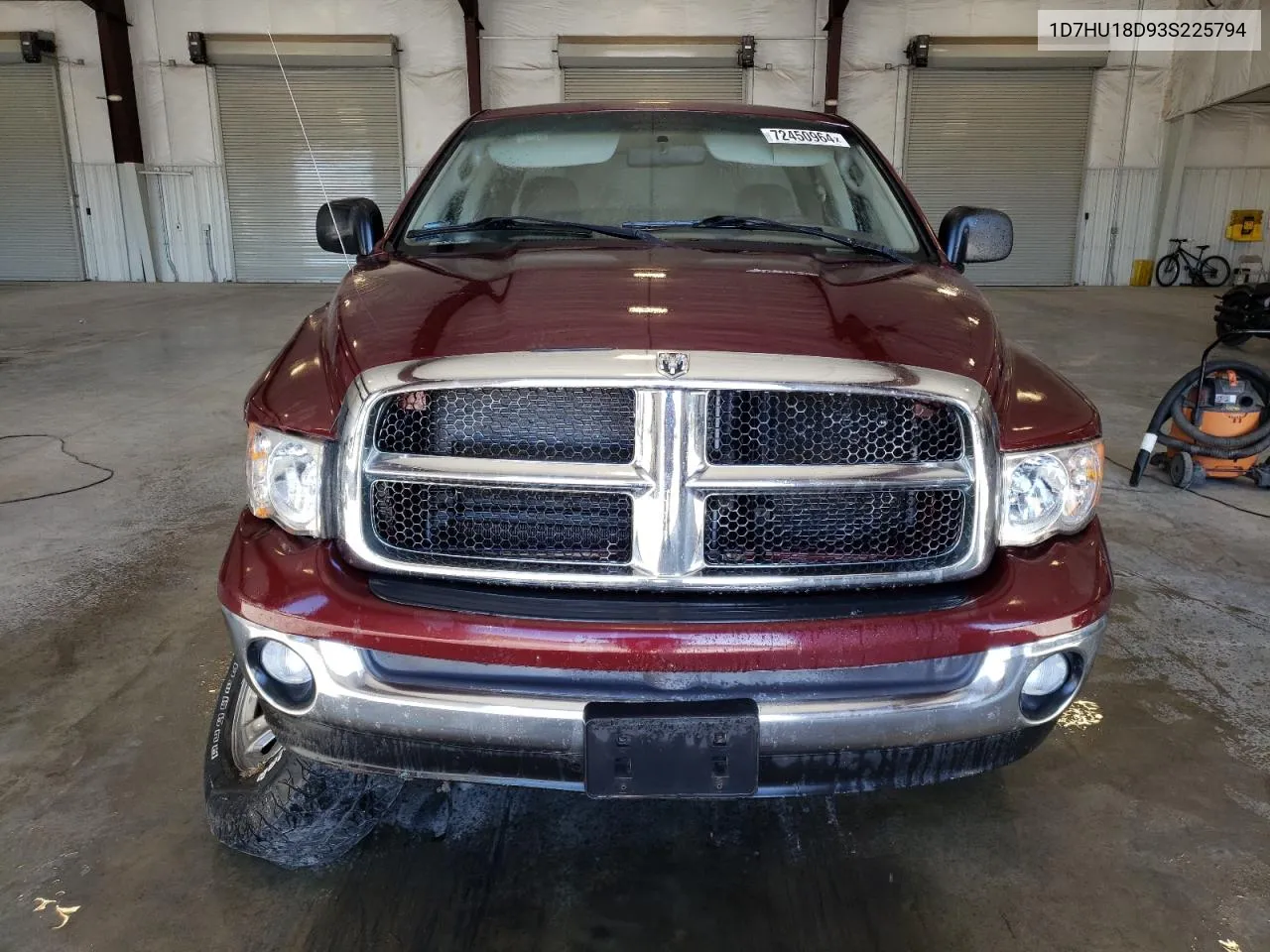 2003 Dodge Ram 1500 St VIN: 1D7HU18D93S225794 Lot: 72450964