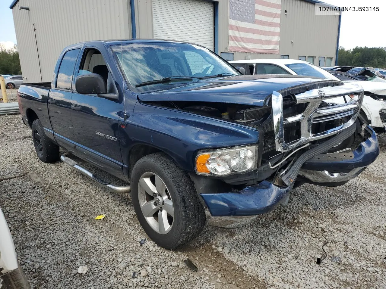 2003 Dodge Ram 1500 St VIN: 1D7HA18N43J593145 Lot: 72556474