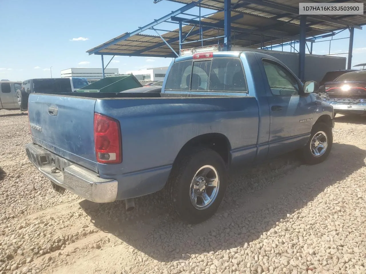 2003 Dodge Ram 1500 St VIN: 1D7HA16K33J503900 Lot: 73180344