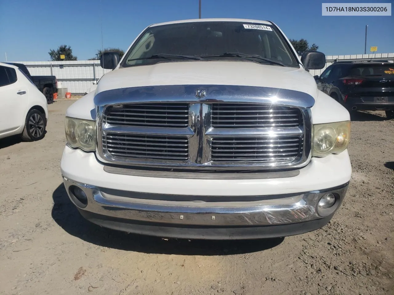 2003 Dodge Ram 1500 St VIN: 1D7HA18N03S300206 Lot: 73208514