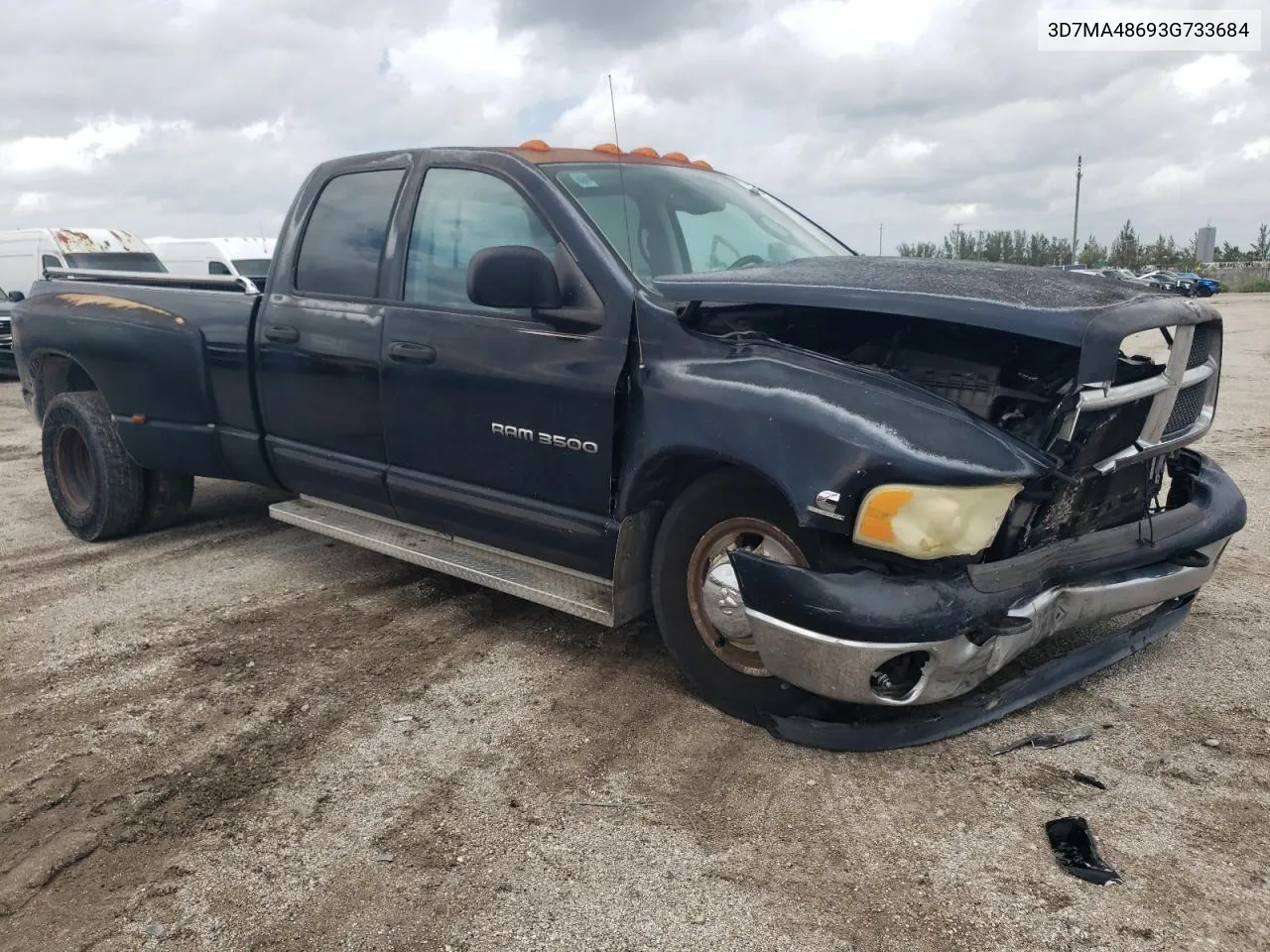 2003 Dodge Ram 3500 St VIN: 3D7MA48693G733684 Lot: 73209214